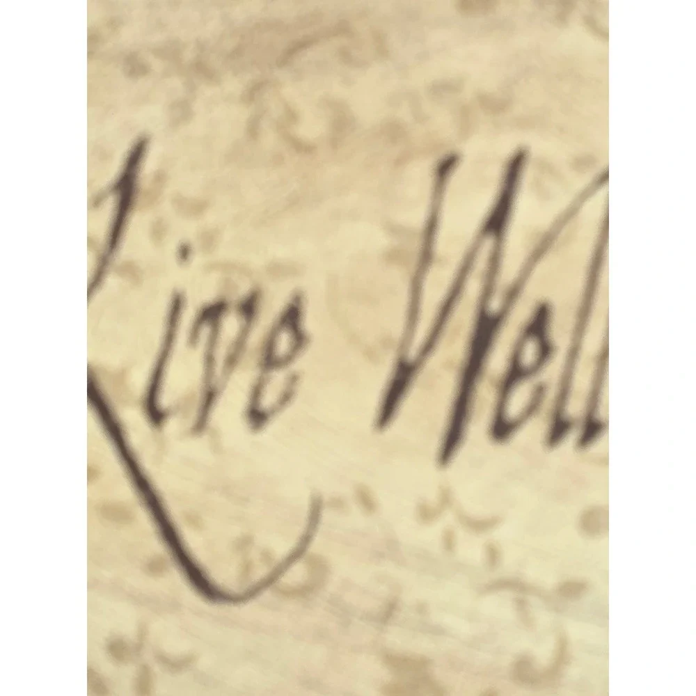 Bed Bath & Beyond Live Laugh Love Framed Wall Art 23x11 Inspirational Sign